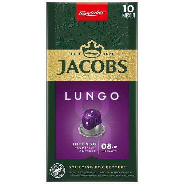 Kapsle pro espressa Jacobs Lungo Intenso 

