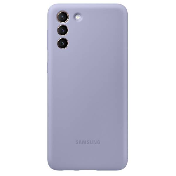 Kryt na mobil Samsung Silicone Cover na Galaxy S21+ 5G fialový


