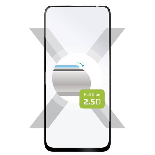 Tvrzené sklo FIXED Full-Cover na Realme GT 2/GT 2 5G černé

