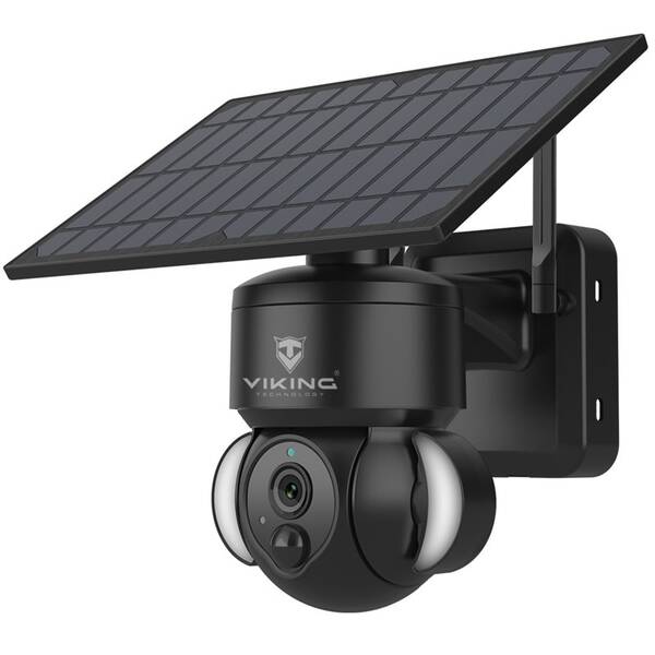 IP kamera Viking HDs01 4G, solární černá

