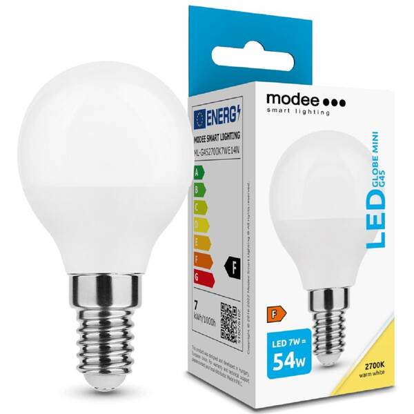 Žárovka LED Modee ML-G452700K7WE14N 

