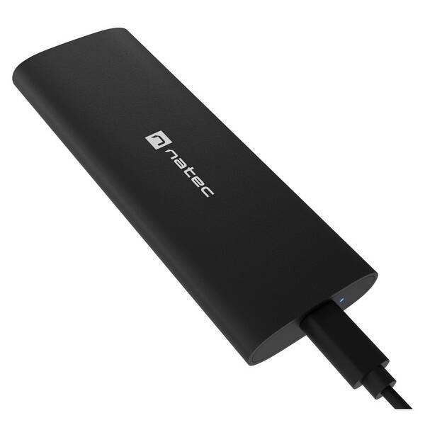 Box na HDD Natec Rhino Lite M.2 NVMe USB-C 3.2 Gen2 černý

