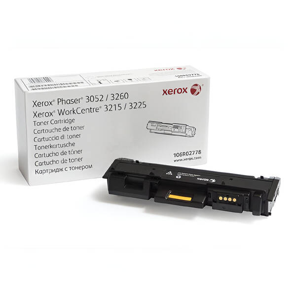 Toner Xerox 106R02778, 3000 stran černý

