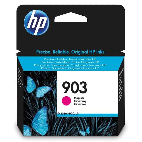 Inkoustová náplň HP 903, 315 stran purpurová

