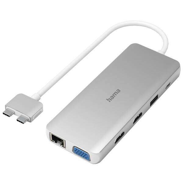 USB Hub Hama Connect2Mac, multiport, pro Apple MacBook Air a Pro 

