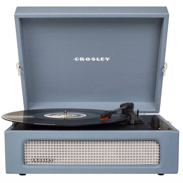 Gramofon Crosley Voyager modrý

