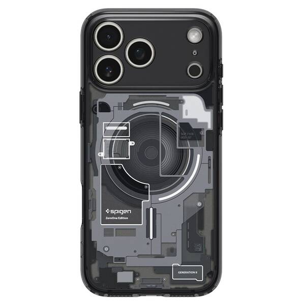 Kryt na mobil Spigen Ultra Hybrid MagSafe na iPhone 18 Pro Max/17 Pro Max černý

