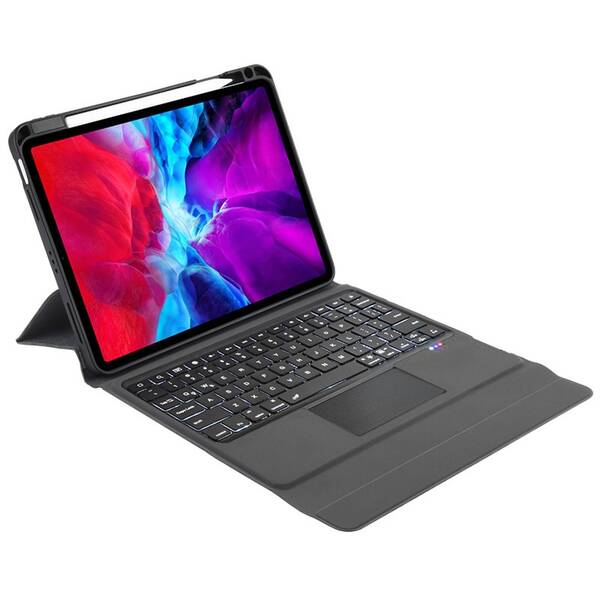 Pouzdro na tablet s klávesnicí COTECi na Apple iPad Pro 12,9" (2020/2021/2022) CZ černé

