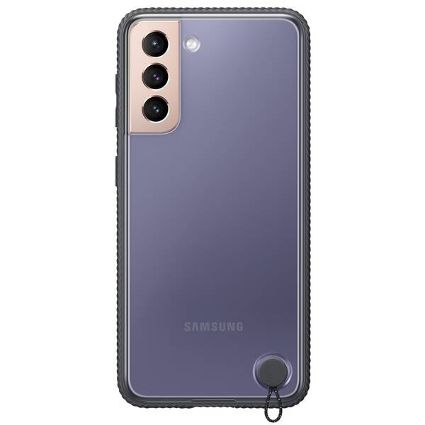 Kryt na mobil Samsung Galaxy S21 5G černý/průhledný

