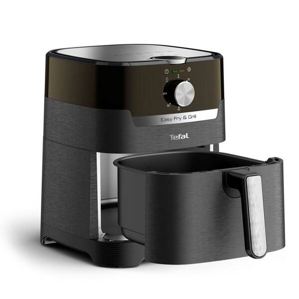 Fritéza horkovzdušná Tefal EY501815 Easy Fry&Grill 2v1 černý


