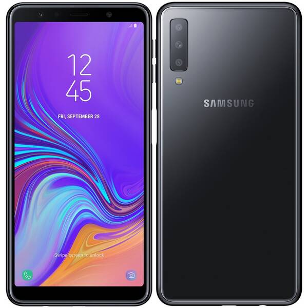 Mobilní telefon Samsung A7 Dual SIM černý

