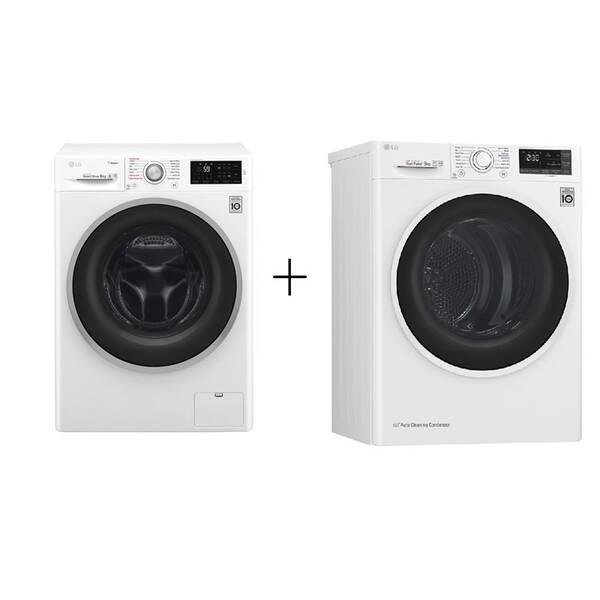 Set výrobků LG F84J6TY1W + RC82EU2AV4Q 
