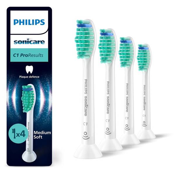 Náhradní hlavice Philips HX6014/87 (4 ks) bílá

