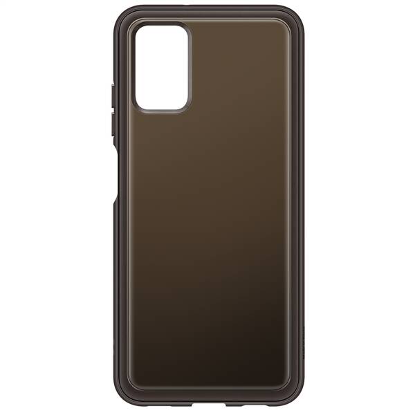 Kryt na mobil Samsung Galaxy A03s černý/průhledný

