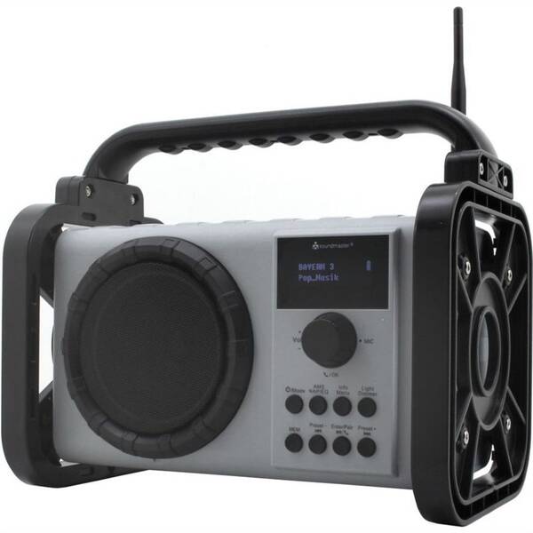 Radiopřijímač s DAB+ Soundmaster DAB80SG stříbrný

