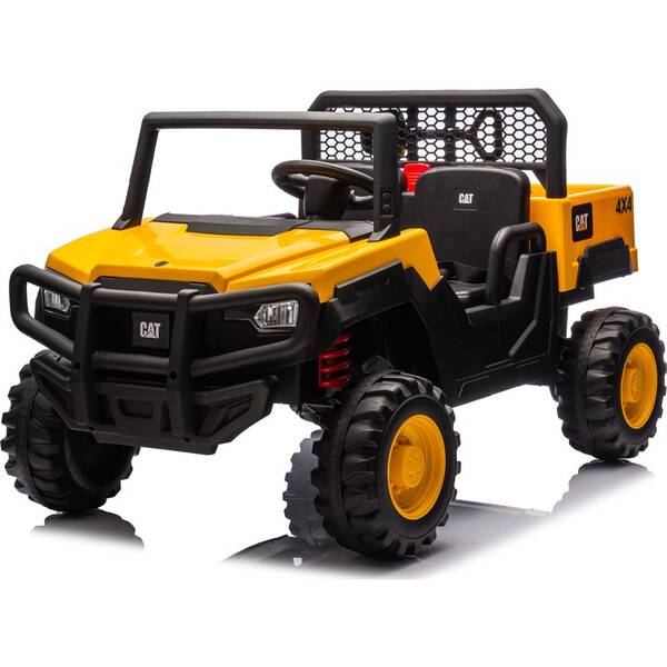 Elektrické autíčko Buddy Toys BEC 8226 CAT UTV žlutý

