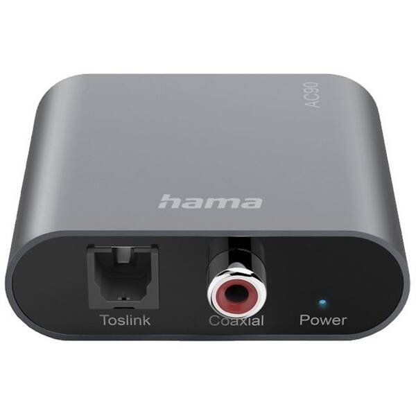 DAC převodník Hama AC90 stříbrný

