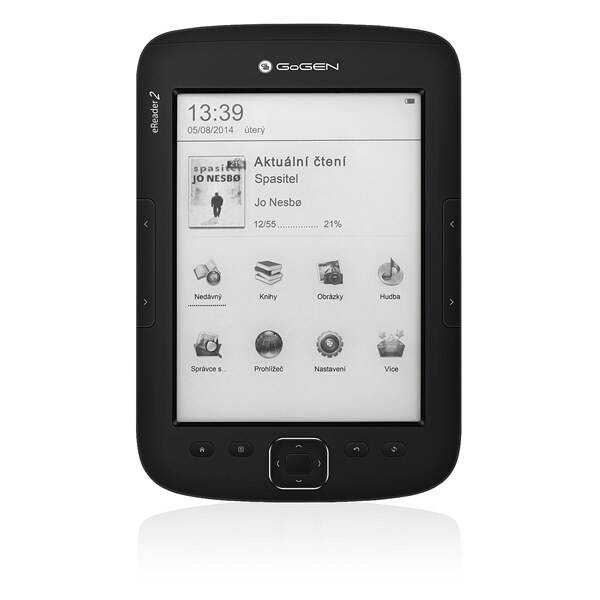 Čtečka e-knih GoGEN EREADER 2 černá

