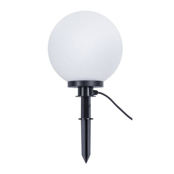 Venkovní svítidlo Reality Bolo, průměr 30 cm černá/bílá

