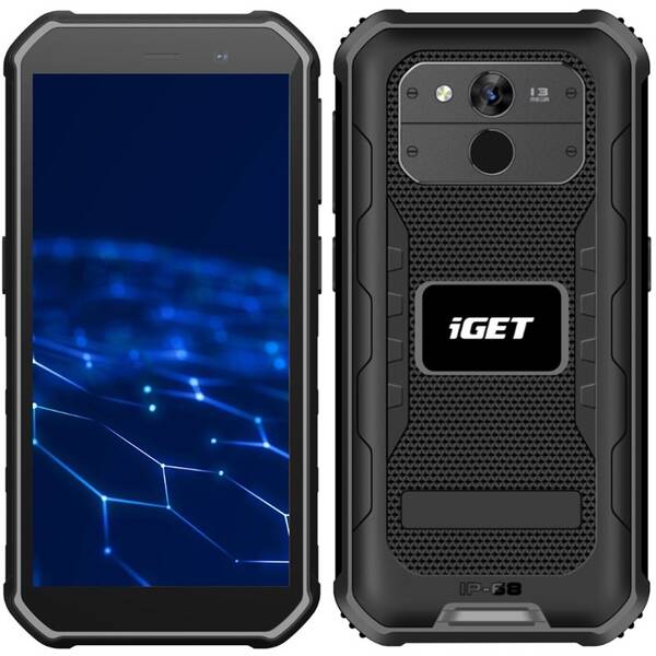 Mobilní telefon iGET T1 6 GB / 128 GB černý

