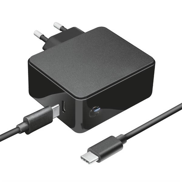 Napájecí adaptér Trust Maxo 61W pro notebooky Apple Macbook, USB-C PD 

