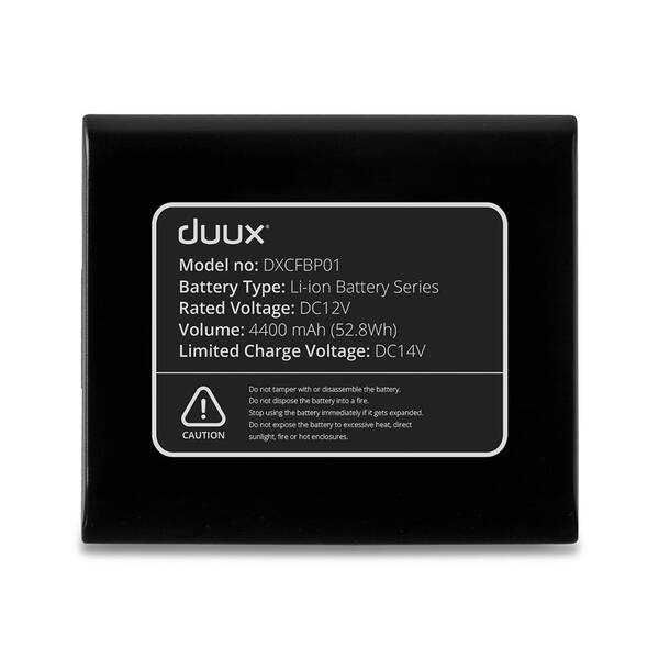Baterie Duux Battery Pack 4400 mAh černé

