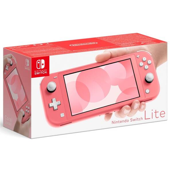 Herní konzole Nintendo Lite růžová

