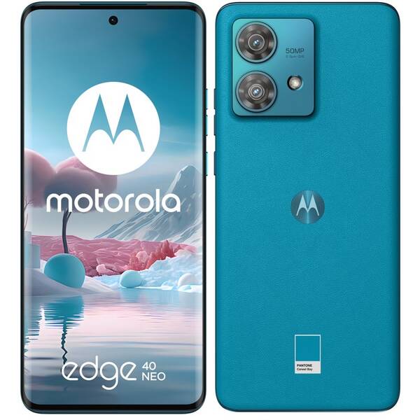 Mobilní telefon Motorola Edge 40 Neo 12 GB / 256 GB - Caneel Bay (Vegan Leather) 

