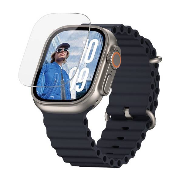Tvrzené sklo PanzerGlass Ultra-Wide Screen Protector na Apple Watch Ultra 2/Ultra 

