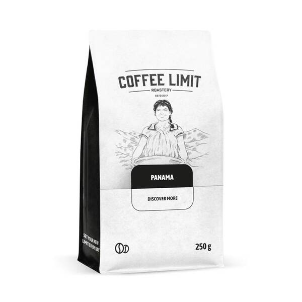 Káva zrnková COFFEE LIMIT Panama Casa Ruiz 250 g 

