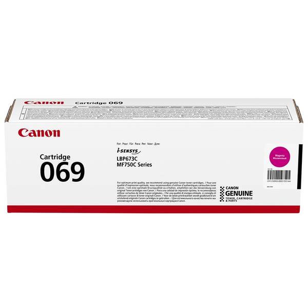 Toner Canon 069M, 1900 stran purpurový

