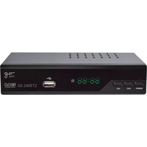 Set-top box GoSat GS240ET2 černá barva
