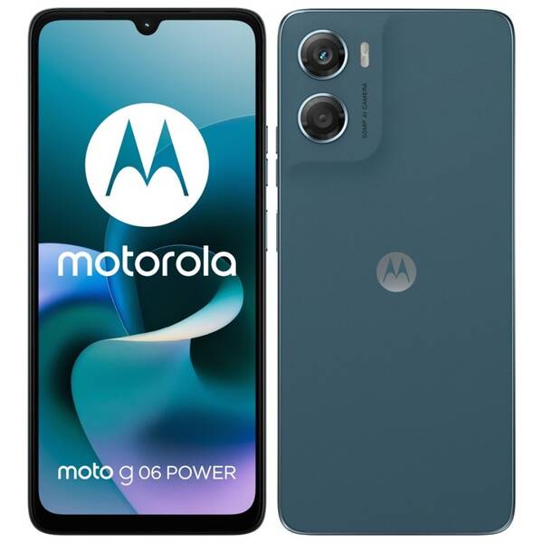 Mobilní telefon Motorola Moto G06 Power 4 GB / 256 GB modrý

