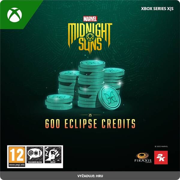  2K Games Xbox Series X|S Marvel´s Midnight Suns: 600 Eclipse Credits - elektronická licence 

