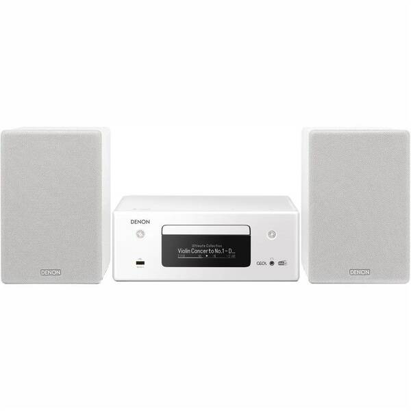 Mikrosystém Denon RCD-N11 DAB CEOL + repro SCN-10, bílé bílý

