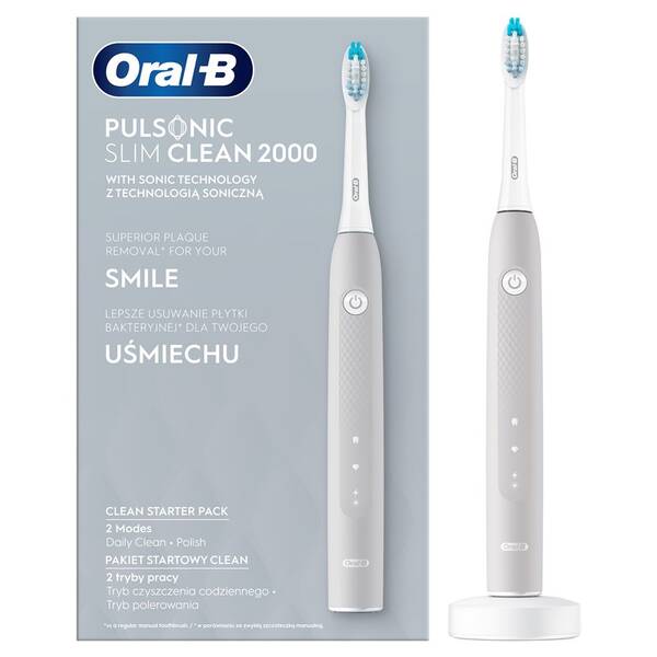 Zubní kartáček Oral-B Slim Clean 2000 Grey 

