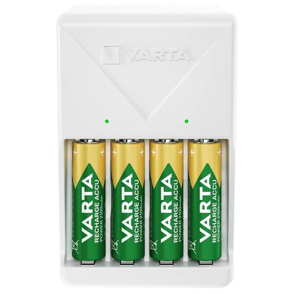 Nabíječka Varta Plug Charger + 4 AA 2100 mAh 

