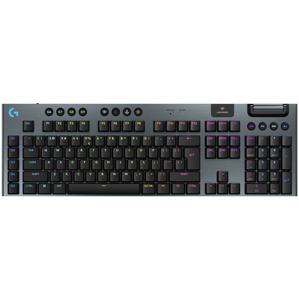 Klávesnice Logitech G915 X Lightspeed Wireless, US layout černá

