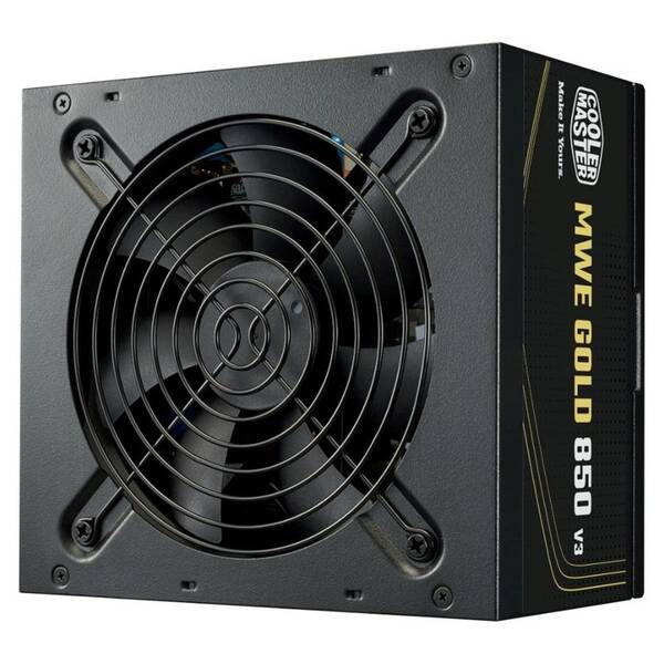 Zdroj Cooler Master MWE Gold V3 850W, 80+ Gold, ATX 3.1 černý

