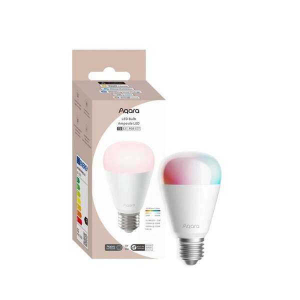 Žárovka LED Aqara Bulb T2 LB-L02D, E27, RGB, CCT bílá

