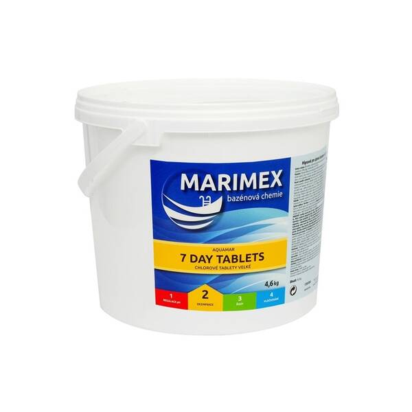 Bazénová chemie Marimex 7D Tabs_7 Denní tablety 4,6 kg 

