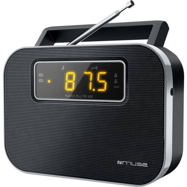 Radiopřijímač MUSE M-081 R černý

