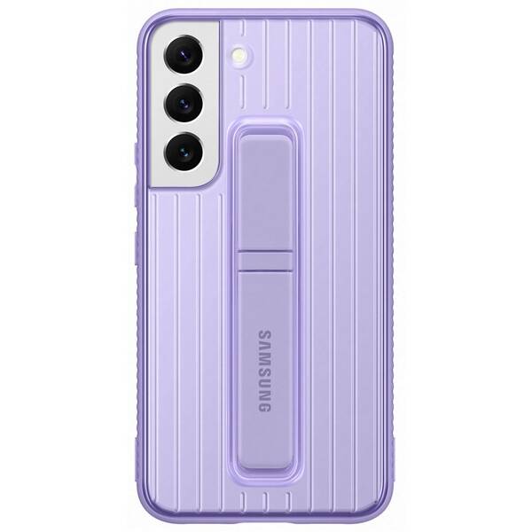Kryt na mobil Samsung Standing Cover na Galaxy S22 fialový

