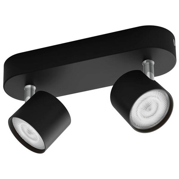 Bodové svítidlo Philips Star, 2xLED černé

