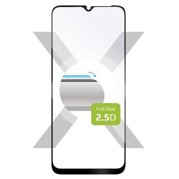 Tvrzené sklo FIXED Full-Cover na Xiaomi Redmi A3/A3x/POCO C61 černé

