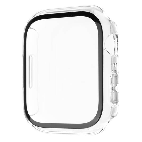Ochranné pouzdro FIXED Pure s temperovaným sklem na Apple Watch 41mm průhledné

