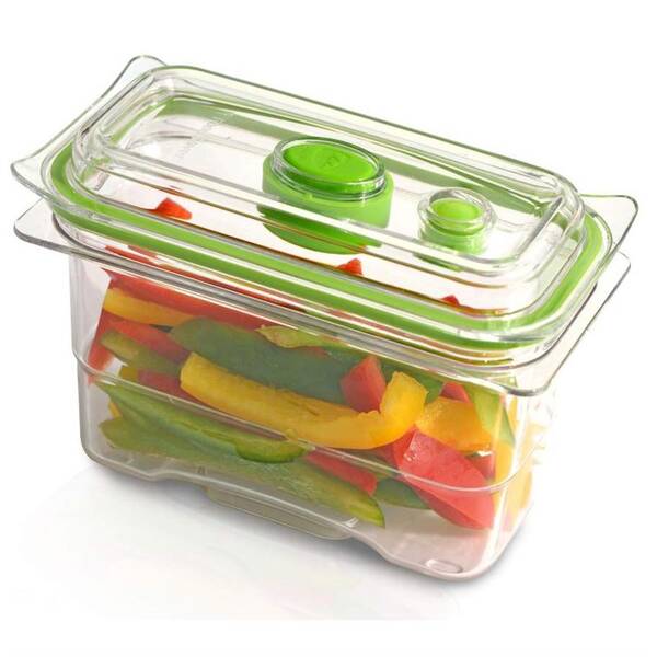Dóza na potraviny FoodSaver FFC002X zelená/průhledná

