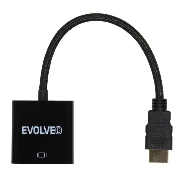 Redukce Evolveo HDMI/VGA černá

