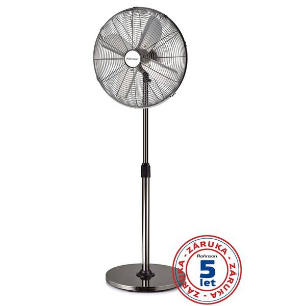 Ventilátor stojanový Rohnson R-868 kovový


