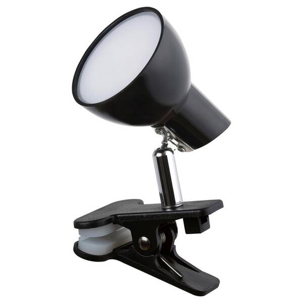 Stolní LED lampička Rabalux Noah 1478 s klipem černá


